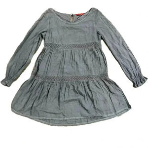 Gorgeous Revolve tigerlily boho embroidered gray dress